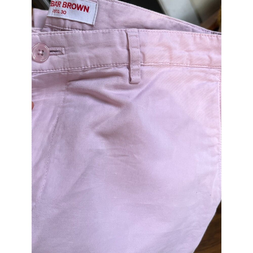 ORLEBAR BROWN Pink Alexander Straight Leg Pants Trousers Mens Size 30 - Picture 4 of 11